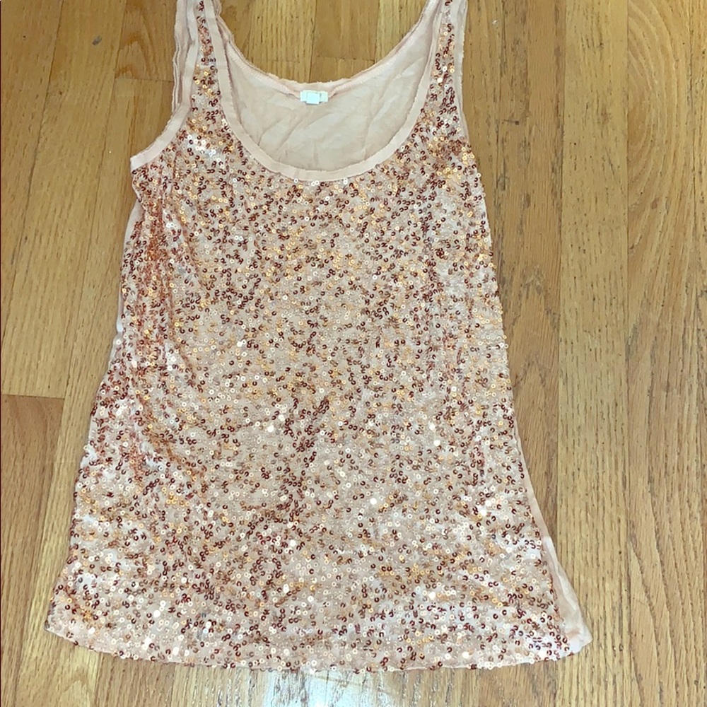 Gold Sparkle Top